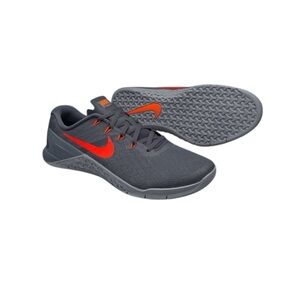 Nike - Men's Metcon 3 Grey / Orange Training Shoes